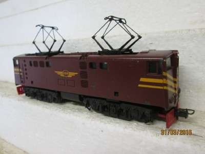 HO SCALE LIMA SAR BROWN 5E ELECTRIC LOCO - LOT 570H