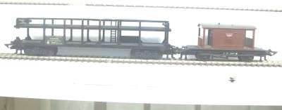 JOEF HO CAR CARRIER AND CABOOSE