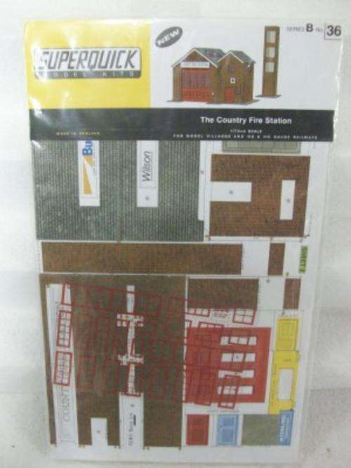 SUPERQUICK HO/OO MODEL BUILDING KITS