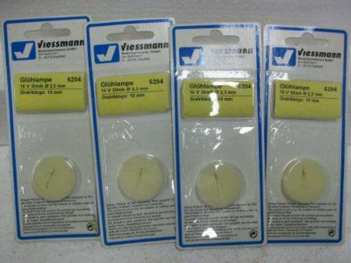 VIESSMANN  LAMPS - HO - X4
