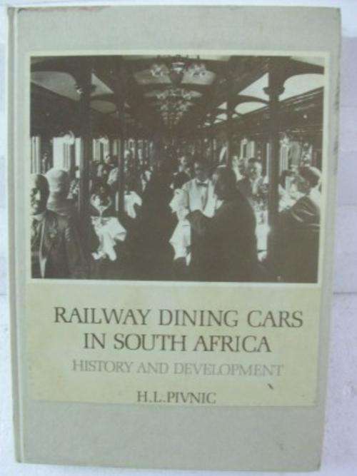 SAR BOOK - RAILWAY DINING CARS IN SOUTH AFRICA