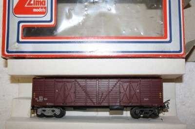 SAR LIMA HO : BROWN OZ BOX CAR