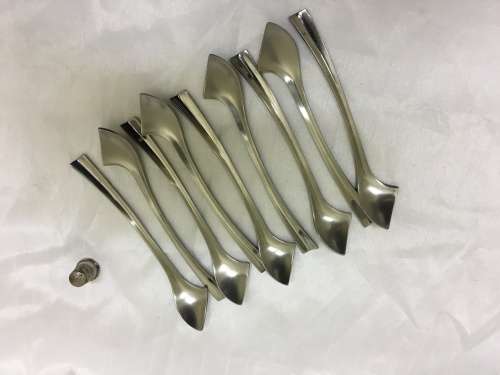 Unique 'Art Deco' Teaspoons x 9
