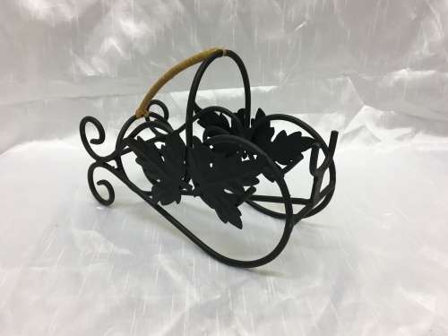 Gorgeous Wrought Iron Wine Holder