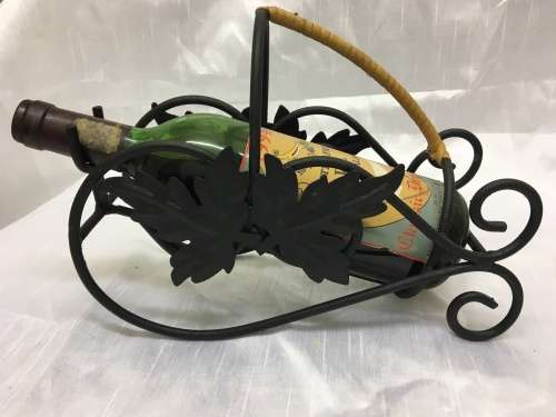 Gorgeous Wrought Iron Wine Holder