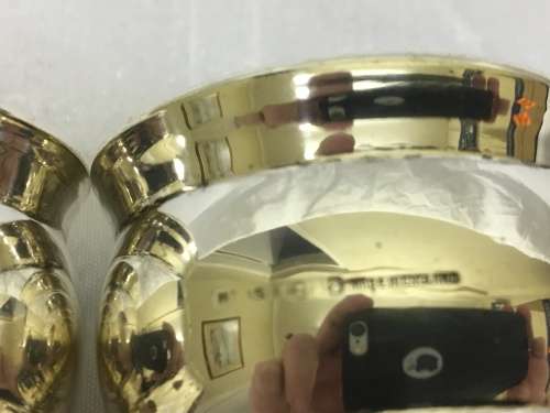 Stunning Silver Plate Napkin Rings x 2