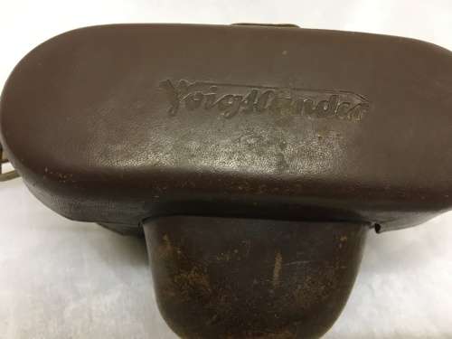Vintage Voigtlander Film Camera in Original Leather Case