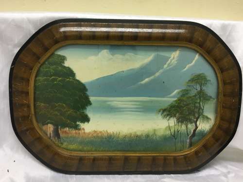 Vintage Frame with Glass (1)