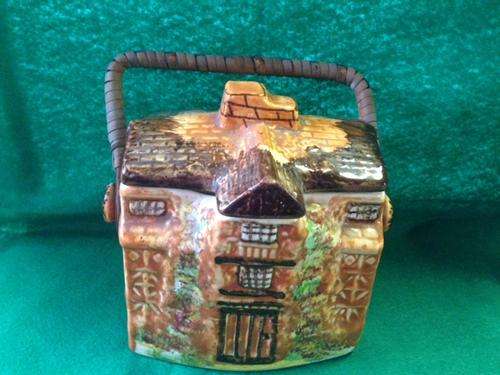 Vintage Arthur Wood "Morton Old Hall" Biscuit Barrel