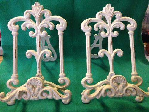 Two Stunning Vintage Miniature Easels