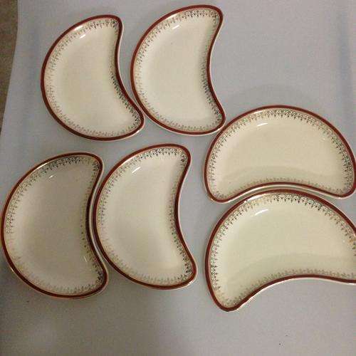 Vintage Johnson Brothers Side/Salad Plates x6 - Discontinued pattern no JB47