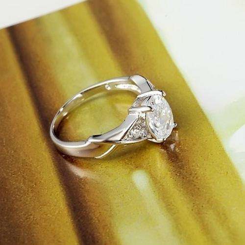 9K Gold Filled Women's CZ Ring