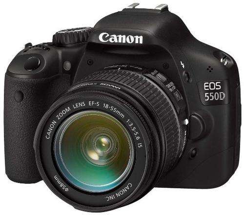 Canon EOS 550D + 18-55 EF-S IS Lens + 8gig memory card + Camera Bag
