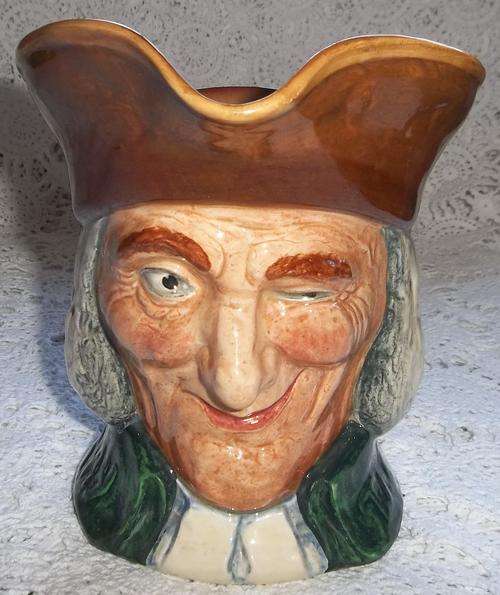 ROYAL DOULTON "VICAR OF BRAY" LARGE TOBY JUG
