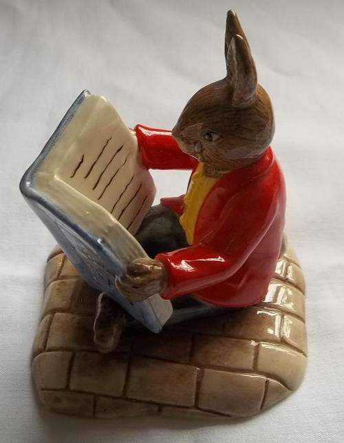 ROYAL DOULTON "WILLIAM READING WITHOUT TEARS" BUNNYKINS