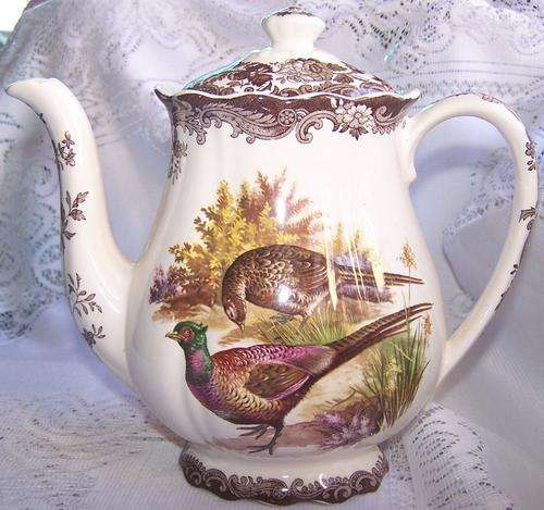 PALISSY " GAME SERIES" COFFEE POT