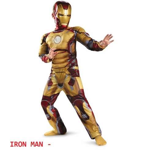 Iron-Man Character Costumes For Kids