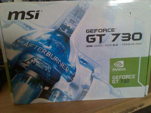 MSI nVidia GeForce GT730 - 2GB Graphic Card (BRAND NEW warranty 1 year)