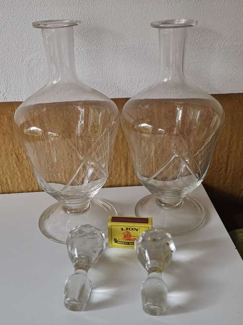Bourbon Decanter  Similar Pair