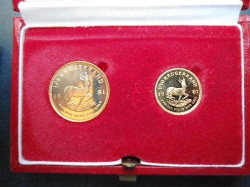 1981 Gold 10th & Q Ounce Fractional Set