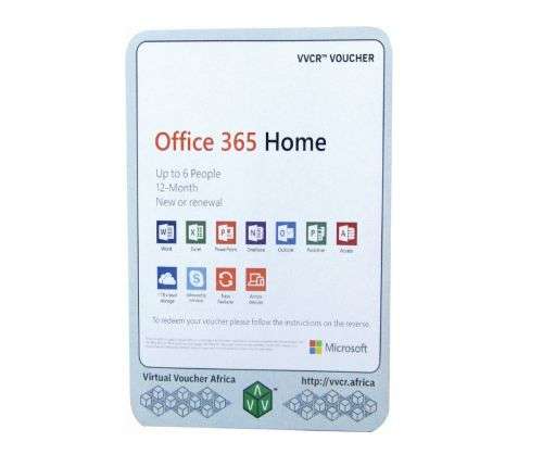 Microsoft Office 365 Home - 1 Year Subscription