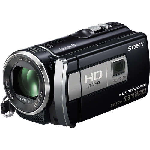 Sony HDR-PJ200 Video Camera + Build-In Projector