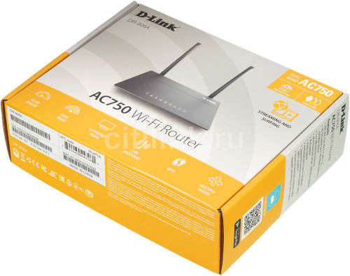 D-Link DIR-806A WiFi Router (Dual-Band AC750 Speeds)