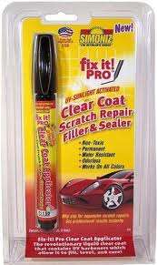 Scratch repair, filler and  sealer