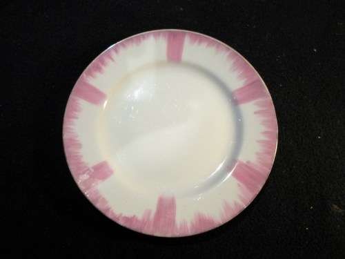 Purple design side plate