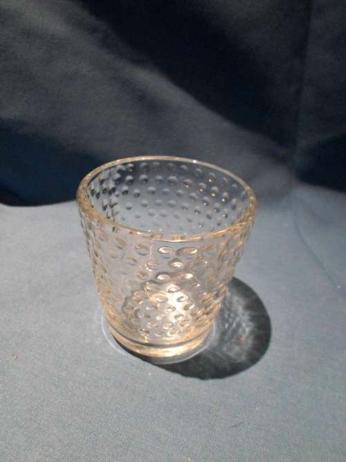 Small bubble style glass from Mexico - Beautiful! - Bid now!
