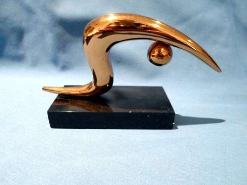 L'Art du Bronze - Abstract figure - Simply outstanding! As new, bid now!
