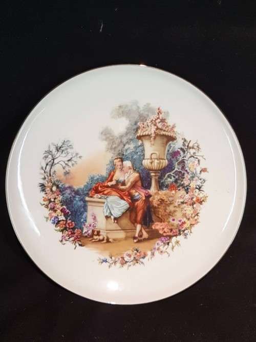 Constantia fine china - Victorian lovers scene