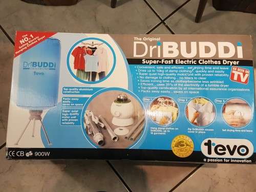 Dri Buddie - Clothes drier - As seen on TV - Unused gift, low price, bid now!