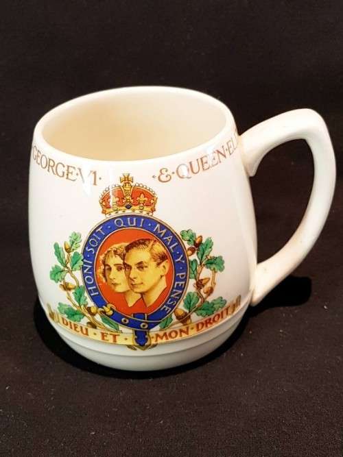 Johnson Bros - King George Coronation mug