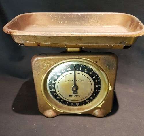 Krups Kitchen Scale - An old piece at a low price, bid now!