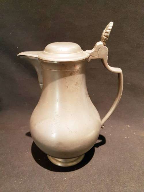 Pewter coffee pot made in Holland