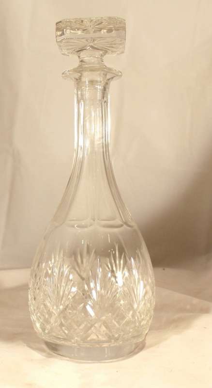 Somerset Crystal Decanter - Hand Blown Lead Crystal