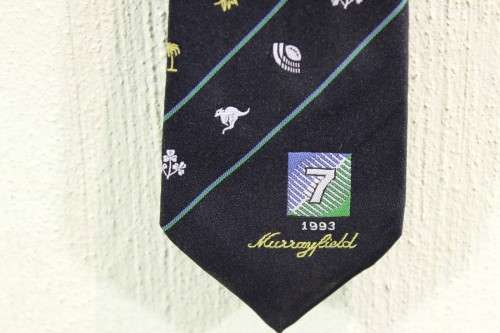 World Cup Sevens Murrayfield 1993 - Superb tie in good condition - Low price, bid now!