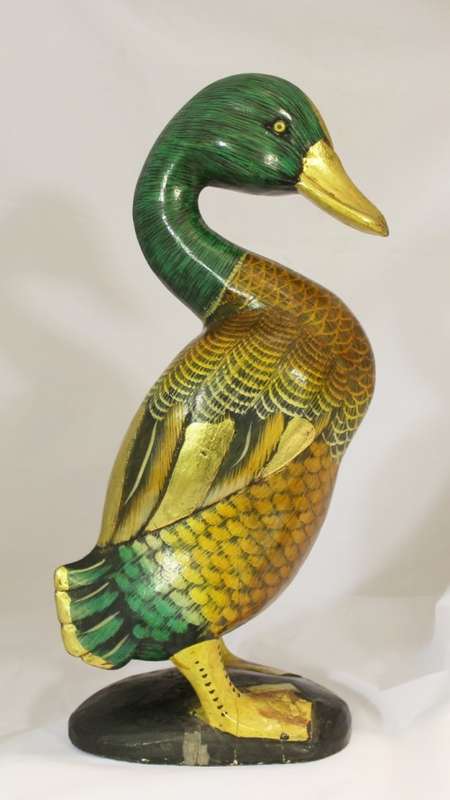 Pair of vintage wooden ducks - A magnificent find!! Bid now!!