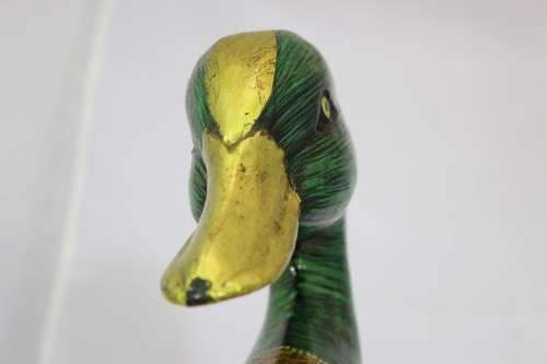 Pair of vintage wooden ducks - A magnificent find!! Bid now!!