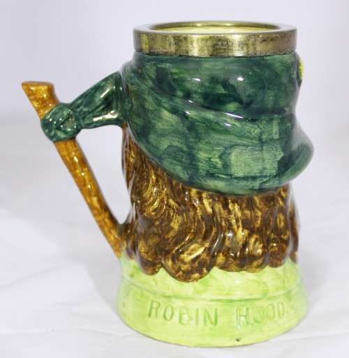 Sandland / Lancaster - Character Tankard - Robin Hood musical -  Beautiful! - Low price! Bid Now!!!