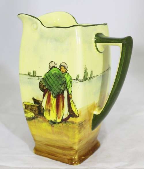 Royal Doulton - Fisherfolk Frair Jug  (4405)  Large