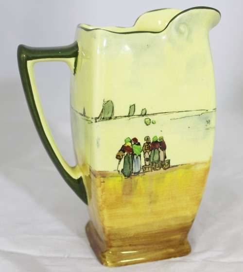 Royal Doulton - Fisherfolk Frair Jug  (4405)  Large