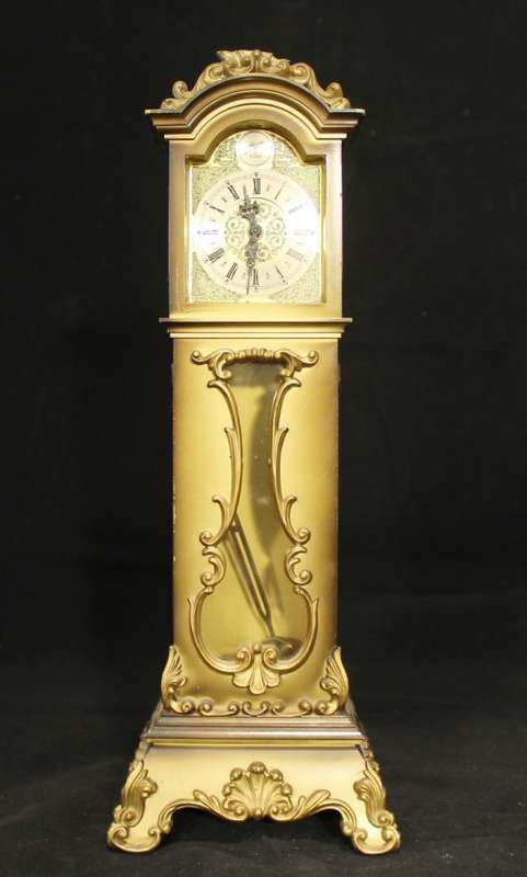 Grandfather desktop clock - A small beauty! - Bid now!!