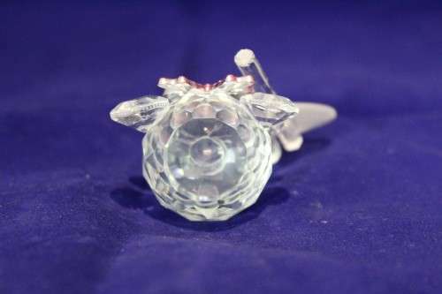 Glass bear - It's a Girl - Absolutely stunning!! - Low price! - Bid now!