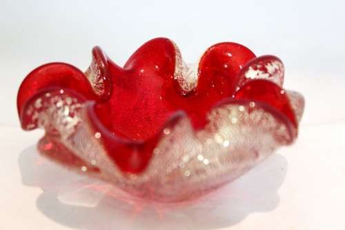 Murano ashtray / bowl - Stunning! - Low price, bid now!!