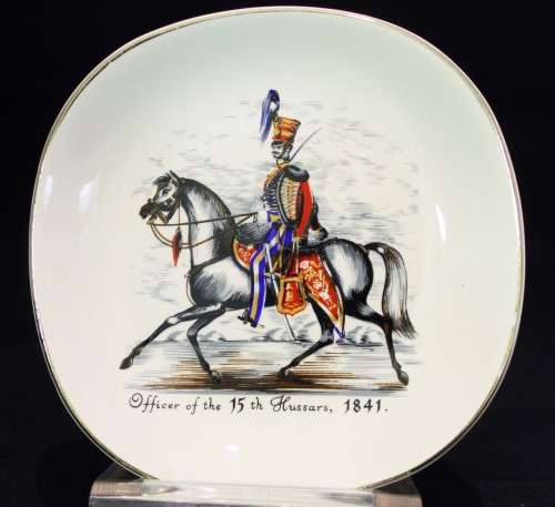 Weatherby Hamley - Royal Falcon Ware - Officer of the 15th - Trinket dish - Beautiful!
