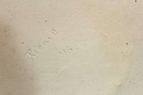 Rienie - handmade pottery display plate