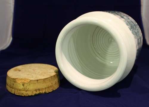 Hand made biscuit barrel - Beautiful!