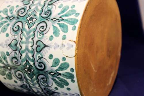 Hand made biscuit barrel - Beautiful!